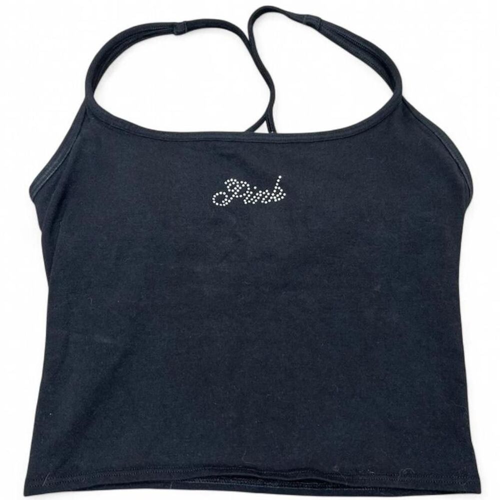Victoria-s-secret Women's Black and Navy Vest